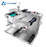 Machine de rembobinage automatique d'étiquettes RW250 avec fonction de comptage pour le rembobinage rouleau à rouleau