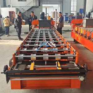 เครื่องม้วนแผ่นหลังคาเหล็กลูกฟูก836เป็นแผ่นเหล็กม้วนเป็นแผ่นเหล็กเคลือบสียอดนิยม - Product Image 5