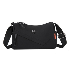 Fashionable MultiPocket Nylon Crossbody Bag with Zipper Closure Multifunction Mobile Small Sling Bag Ladies - Product Image 1
