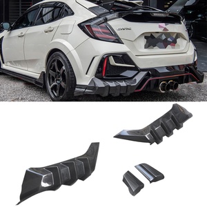 Alerón Trasero de Fibra de Carbono Estilo M para Honda Civic FK8 Type R 2012+ - Product Image 5