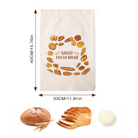 Sac en coton imprimé dessin animé fantaisie, sac en toile souple à cordon, design personnalisé, léger, réutilisable, organisateur tendance pour bonbons
