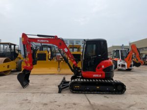 U55ตีนตะขาบขนาดเล็ก4 5.5ตันเครื่องยนต์ดีเซล V2607 Kubota CE Epa ได้รับการรับรองสำหรับงานในเมือง - Product Image 1