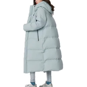 Chaqueta Larga de Moda para Mujer con Cremallera, Nueva Colección de Invierno, Logotipo Personalizado OEM, Alta Calidad, Precio Bajo - Product Image 3