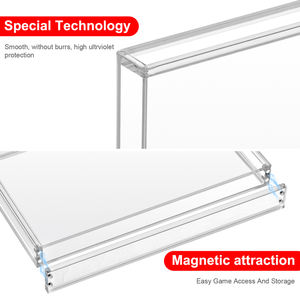 Boîte de rangement et de présentation de cartes de jeu écologiques en acrylique transparent, moderne, pour PlayStation 2 PS2 Xbox Wii DVD - Product Image 3