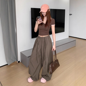 <span class=keywords><strong>Pantaloni</strong></span> <span class=keywords><strong>a</strong></span> Gamba Larga XY per Donne, <span class=keywords><strong>Pantaloni</strong></span> <span class=keywords><strong>a</strong></span> Vita Alta, <span class=keywords><strong>Pantaloni</strong></span> Casual da Ufficio, <span class=keywords><strong>Pantaloni</strong></span> <span class=keywords><strong>Palazzo</strong></span> <span class=keywords><strong>con</strong></span> <span class=keywords><strong>Bottoni</strong></span> e Vestibilità Fluido - Product Image 4