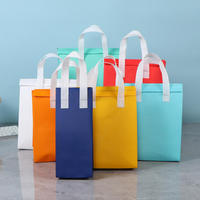 Sacs isothermes en aluminium non tissé de taille personnalisable, sac isotherme non tissé de grande capacité