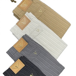 Casual Spring and Autumn Lightweight Canvas Mid Waist Men's Pencil <b>Pants</b> with Colored Wash Printed Design - Product Image 3