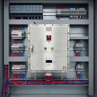 Boîtier de commande électrique antidéflagrant robuste SS316L 6mm IP66 Ex Db IIB T6 Gb 380V 25A pour l'industrie pharmaceutique