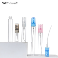 En stock – Flacons de parfum vides en verre colorés (rose, gris, bleu, transparent, noir) avec pulvérisateur, 2 ml, 3 ml, 5 ml, 8 ml, 10 ml – Emballage