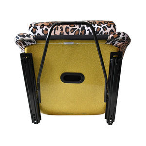 Стильная бархатная задняя часть из стекловолокна с леопардовым принтом - Product Image 4