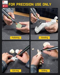 Amoladora Eléctrica de Litio de Alta Potencia para Fabricantes, Motor sin Escobillas de Grado Industrial para Taladrar, Pulir y Grabar - Product Image 5