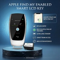 Llave Inteligente para Auto con Pantalla Táctil LCD Universal, Control Remoto sin Llave, Aplicación para Encuentrar la Llave Digital, Control para Autos con Encendido por Botón, Venta al por Mayor