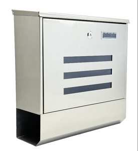 हॉट सेल आधुनिक डिजाइन मेलबॉक्स कस्टम उच्च गुणवत्ता वाले गैल्वेनाइज्ड स्टील लॉकिबल आउटडोर दीवार घुड़सवार मेलबॉक्स - Product Image 2