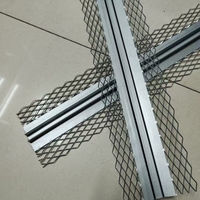 Joint d'expansion en acier galvanisé de haute qualité pour plâtre, corniche, moulure, maille double face pour projets de construction de murs en stuc