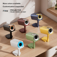 Proyektor MINI Android 720P portabel, desain Super bagus Video teater rumah pintar dengan kaki dapat diatur