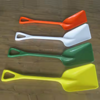 Pelle de jardin durable monobloc en PP grande pelle à tranches pour le bricolage, l'agriculture et le plastique