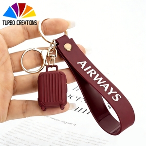 Custom Anime Cartoon Plastic Keychain 1.4 Inch Lightweight Custom Color for Car Phone Decoration