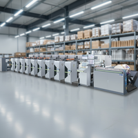 Machine d'impression flexographique UV multicolores FENGMING, prix d'usine