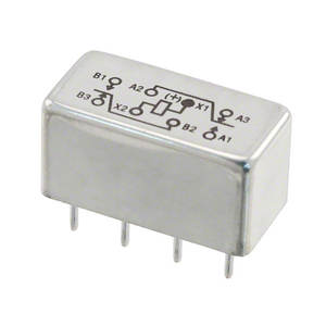 RELÉ 5-1617032-8 DE USO GENERAL DPDT 2A 26.5V Especialmente Diseñado para Relés de Señal, Relés de hasta 2 Amperios - Product Image 1