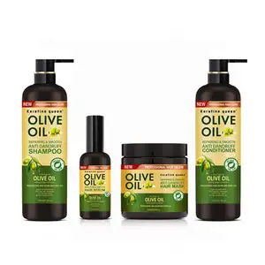 Wholesale Care Products Herbal Oil-control Natural Organic Olive Oil Hair Shampoo Own Brand