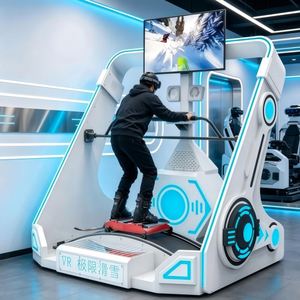 Simulateur de ski VR, machine de jeu de ski extrême en réalité virtuelle pour divertissement en salle, équipement de jeu sportif VR - Product Image 3