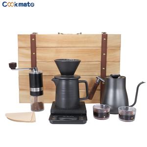 Brew <span class=keywords><strong>Coffee</strong></span> Maker Juego de regalo Caja con caja de madera <span class=keywords><strong>Coffee</strong></span> Meets <span class=keywords><strong>Bagel</strong></span> - Product Image 1