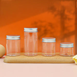 4Oz Rõ Ràng Pet Nhựa Mason Lọ Với Vít Trắng Top Nhôm Nắp 47Mm Xi Lanh Hình Dạng Gia Vị <span class=keywords><strong>Jar</strong></span> Công Suất 30Ml-150Ml - Product Image 4