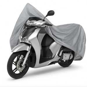 Housse de protection pour moto, gris, 230x130 cm, imperméable, pour l'extérieur, pour scooters et vélos - Product Image 1