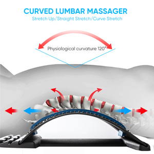 Appareil d'<span class=keywords><strong>étirement</strong></span> <span class=keywords><strong>du</strong></span> <span class=keywords><strong>dos</strong></span> multi-niveaux pour le soutien et le soulagement de la douleur, étireur lombaire pour le <span class=keywords><strong>haut</strong></span> <span class=keywords><strong>du</strong></span> <span class=keywords><strong>dos</strong></span> - Product Image 4