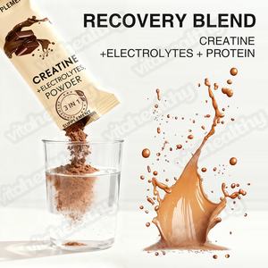 Vitahealthy Kreatin Elektrolit <span class=keywords><strong>Protein</strong></span> Tozu Günlük Fitness ve Antrenman Desteği için Kreatin Elektrolit <span class=keywords><strong>Protein</strong></span> Tozu - Product Image 2