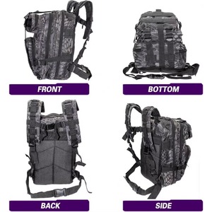 Muestra gratuita: Bolsa de almacenamiento para equipo de pesca, mochila para aparejos de pesca con compartimentos y bolsillos para cajas de aparejos - Product Image 5