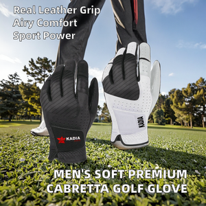 Guante de Golf Transpirable Prémium para Hombre, Suave y Cómodo, de Piel de Cabretta, con Agarre WeatherSof, Color Blanco Perla, para Mano Izquierda, Deportivo - Product Image 2