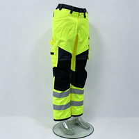 Vêtements de travail haute visibilité réfléchissants personnalisés, pantalon de travail pour hommes, pantalon cargo multi-poches pour travaux de construction