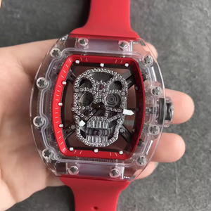 Luxury Men's <b>Skeleton</b> <b>Watch</b> Transparent Crystal Case Diamond <b>Automatic</b> Mechanical Wristwatch High Quality Designer <b>Watch</b> - Product Image 1