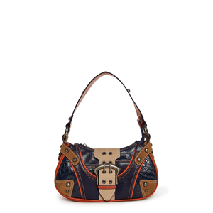 Sac fourre-tout de luxe de créateur à motif <span class=keywords><strong>crocodile</strong></span>, sac à main en cuir clouté vintage, grande capacité, sac à bandoulière pour femme pour le bureau - Product Image 4