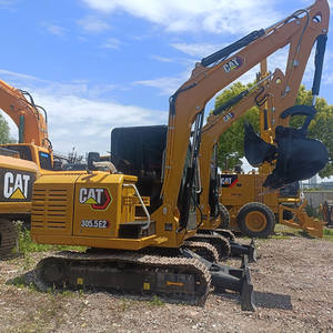 Mini excavadora Cat 305.5e Excavadora Cat 305,5 Hidráulica 305.5e2 Máquina excavadora Cat usada Venta - Product Image 3