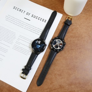 Correa de Cuero Genuino Vintage Upro para Reloj Huawei Watch Ultimate GT6 GT5 46mm Watch 5, Correa de Reloj Inteligente, Pulsera Retro - Product Image 6