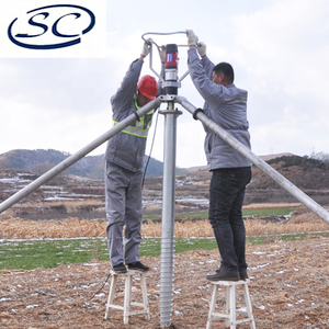 고효율 수동 해머 파일 드라이버 기어박스 태양광 유압식 포스트 드라이버 스크류 파일용 필수 공구 건설용 - Product Image 4