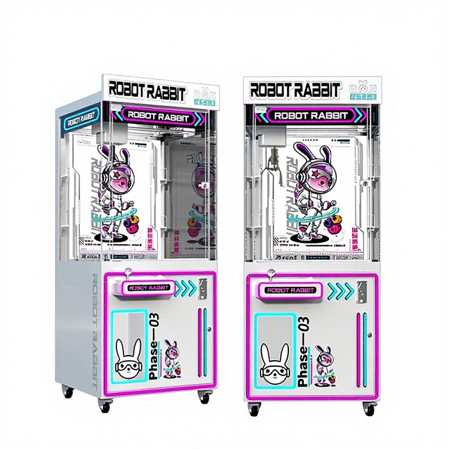 Commercial Customizable Metal Claw Crane Machine Arcade Game Lucky Doll Grabber Machine Snack Grabbing Crane Machine