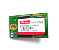 Agrade Industrial IDE DOM UD23 4GB-256GB SLC/MLC/aSLC SSD 34MB/s en lecture, 4GB-256GB en écriture pour serveur -40°C~85°C