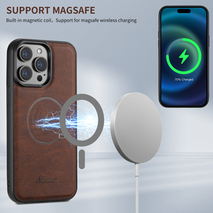 <span class=keywords><strong>Custodia</strong></span> per telefono portafoglio magnetico Stand Cover posteriore <span class=keywords><strong>custodia</strong></span> <span class=keywords><strong>in</strong></span> <span class=keywords><strong>pelle</strong></span> per <span class=keywords><strong>Apple</strong></span> iPhone 17 16 12 13 14 15 Pro con magnete - Product Image 5