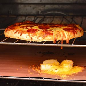 Healthy Reusable Oven Liners for Bottom of Oven <b>Large</b> Thick Non Stick Oven Liners <b>Mat</b> Ptfe Reusable Heat Resistant Easy to Clean - Product Image 6