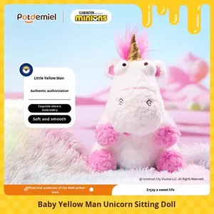 <span class=keywords><strong>Jouets</strong></span> en peluche de cheval pour filles, pour enfants et tout-petits, peluches personnalisées pour anniversaire, 100% polyester, ODM en gros, soulagement du stress - Product Image 2