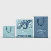 Bolsas de Papel Personalizadas para Compras, Bolsas de Papel de Lujo Verdes Personalizadas