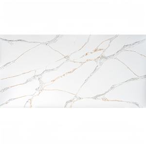 Encimeras de piedra de cuarzo Artificial de diseño contemporáneo 3200*1600mm encimeras de tocador de baño de cocina grande - Product Image 1