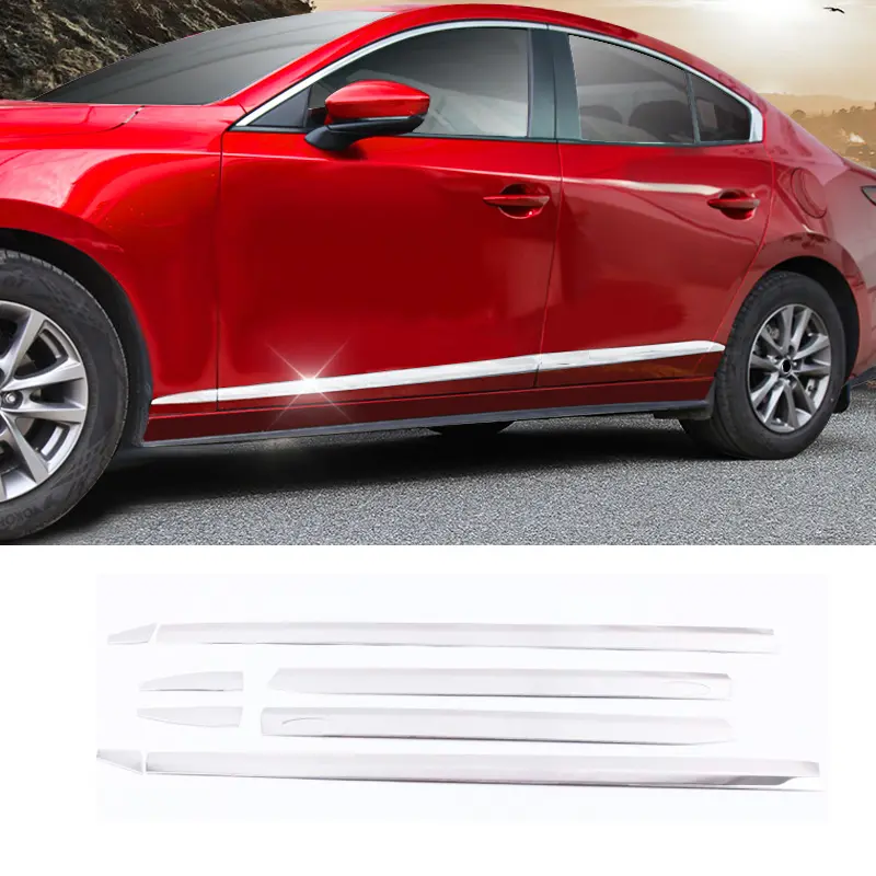 Kits de carrosserie pour mazda 3 axela mazda6 atenza cx-5 cx-30 2012-2023 kit de bord de porte décoration protection style couverture auto