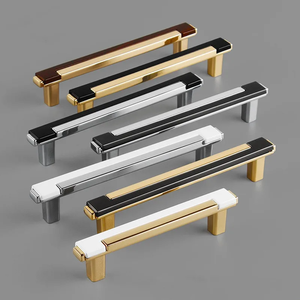 Poignées de tiroir coulissantes modernes en acier inoxydable pour la cuisine et la chambre à coucher (vente en gros) - Product Image 2