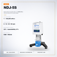Viscosimètre pour cosmétiques, sirops et tests pharmaceutiques, NDJ-5S, 1-100 000 MPa.s, modèle de laboratoire