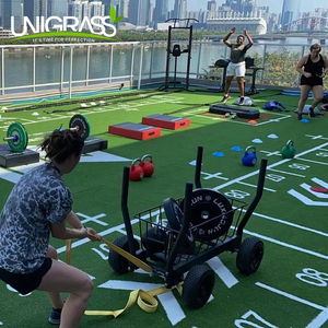 หญ้าเทียมสำหรับยิมหญ้าเทียมปรับแต่งได้ - Product Image 5