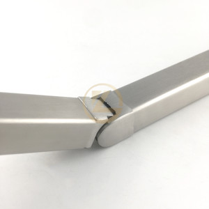 YL Easy DIY 25x21 Riel superior Barandilla de acero inoxidable Conector ajustable Diseños de barandilla de balcón - Product Image 2